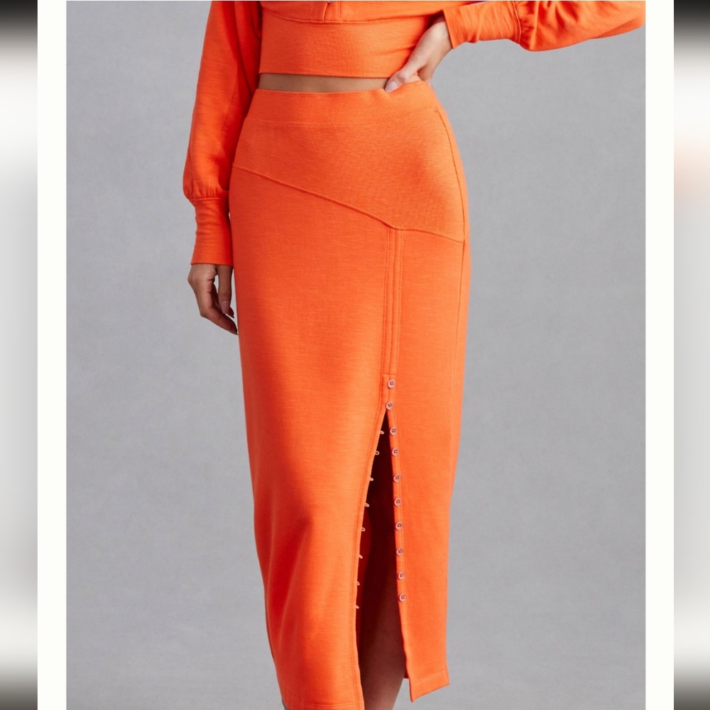 Daily Practice By Anthropologie Side-Button Skirt - image 7